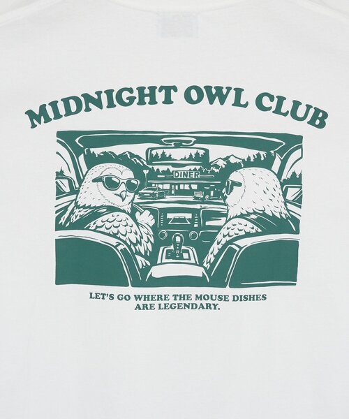 CIAOPANIC(チャオパニック)の「【BIRDMANIA/バードマニア】アソートバードTEE(Tシャツ/カットソー・レディース・ネイビー/ホワイト/チャコールグレー・FREE)」の13枚目の写真