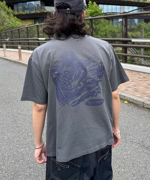 CIAOPANIC(チャオパニック)の「【BIRDMANIA/バードマニア】アソートバードTEE(Tシャツ/カットソー・レディース・ネイビー/ホワイト/チャコールグレー・FREE)」の16枚目の写真