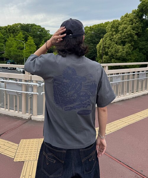 CIAOPANIC(チャオパニック)の「【BIRDMANIA/バードマニア】アソートバードTEE(Tシャツ/カットソー・レディース・ネイビー/ホワイト/チャコールグレー・FREE)」の18枚目の写真