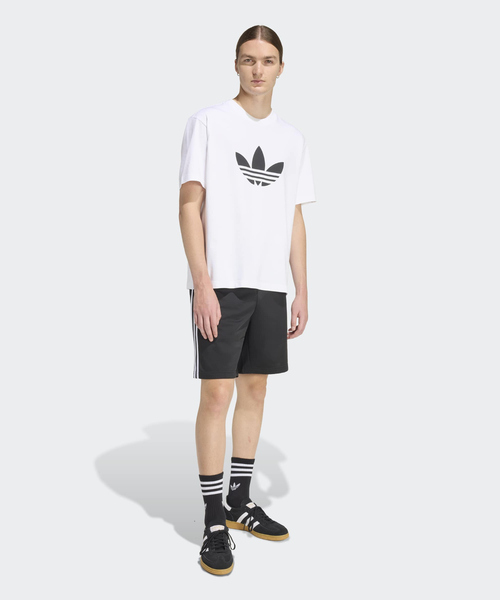 adidas(アディダス)の「【adidas Originals/ アディダス オリジナルス】 TREFOIL T-SHIRT/トレフォイル Tシャツ/ユニセックス/WH294(Tシャツ/カットソー・メンズ・ホワイト/ブラック・M/XL/L)」の3枚目の写真
