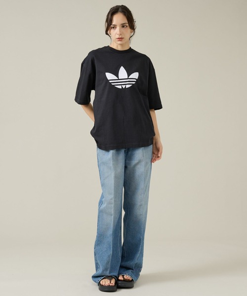 adidas(アディダス)の「【adidas Originals/ アディダス オリジナルス】 TREFOIL T-SHIRT/トレフォイル Tシャツ/ユニセックス/WH294(Tシャツ/カットソー・メンズ・ホワイト/ブラック・M/XL/L)」の18枚目の写真