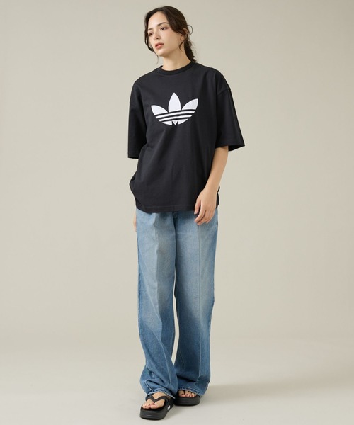 adidas(アディダス)の「【adidas Originals/ アディダス オリジナルス】 TREFOIL T-SHIRT/トレフォイル Tシャツ/ユニセックス/WH294(Tシャツ/カットソー・メンズ・ホワイト/ブラック・M/XL/L)」の19枚目の写真