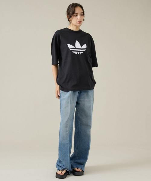 adidas(アディダス)の「【adidas Originals/ アディダス オリジナルス】 TREFOIL T-SHIRT/トレフォイル Tシャツ/ユニセックス/WH294(Tシャツ/カットソー・メンズ・ホワイト/ブラック・M/XL/L)」の20枚目の写真