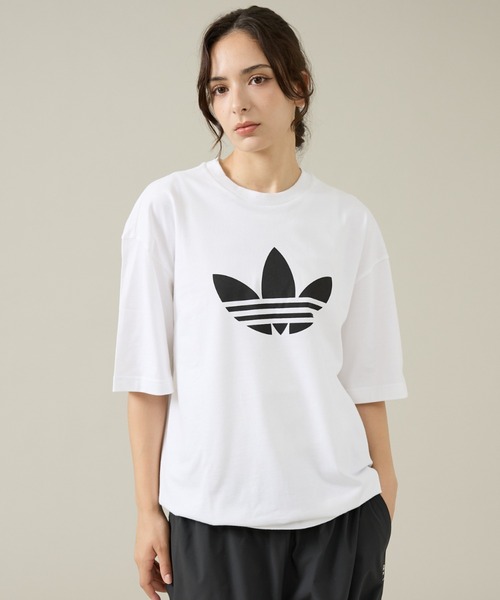adidas(アディダス)の「【adidas Originals/ アディダス オリジナルス】 TREFOIL T-SHIRT/トレフォイル Tシャツ/ユニセックス/WH294(Tシャツ/カットソー・メンズ・ホワイト/ブラック・M/XL/L)」の15枚目の写真