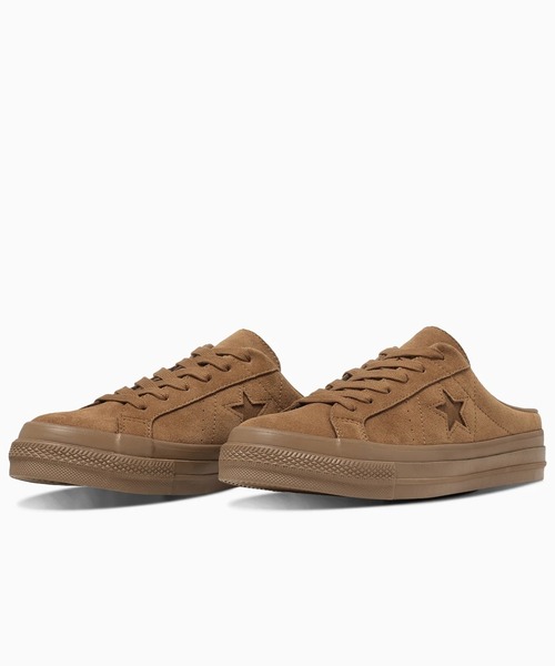 CONVERSE(コンバース)の「CONVERSE/コンバース/ONE STAR SUEDE MULE/ワンスター スエード ミュール/33702980(スニーカー・メンズ・ブラウン/ホワイト系2・9/8.5/8/9.5)」の3枚目の写真