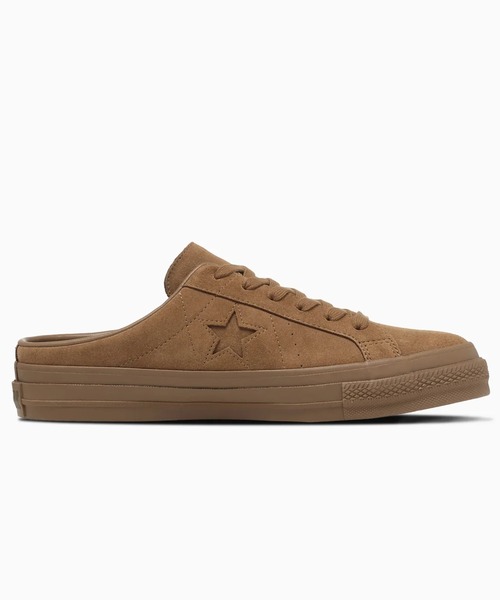CONVERSE(コンバース)の「CONVERSE/コンバース/ONE STAR SUEDE MULE/ワンスター スエード ミュール/33702980(スニーカー・メンズ・ブラウン/ホワイト系2・9/8.5/8/9.5)」の4枚目の写真