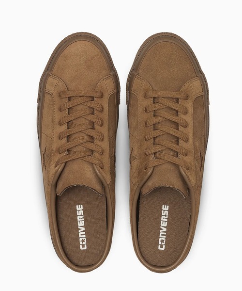CONVERSE(コンバース)の「CONVERSE/コンバース/ONE STAR SUEDE MULE/ワンスター スエード ミュール/33702980(スニーカー・メンズ・ブラウン/ホワイト系2・9/8.5/8/9.5)」の5枚目の写真
