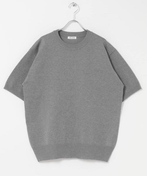 FORK&SPOON(フォークアンドスプーン)の「FORK&SPOON クルーネックニットTシャツ(ニット/セーター・メンズ・ネイビー/グレー・4/5)」の10枚目の写真