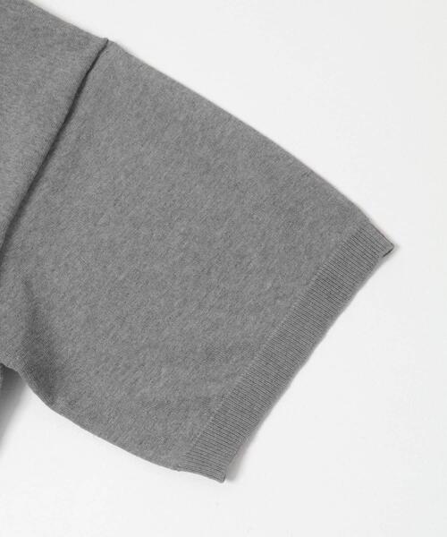 FORK&SPOON(フォークアンドスプーン)の「FORK&SPOON クルーネックニットTシャツ(ニット/セーター・メンズ・ネイビー/グレー・4/5)」の12枚目の写真