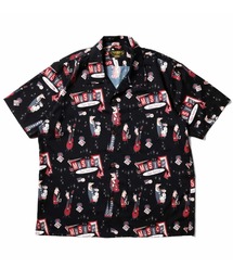 HOUSTON（ヒューストン）の「［UNIVERD72/ユニバード］DRY ALOHA SHIRT / 総柄 アソート オープンカラー アロハシャツ / 開襟シャツ【UNISEX】（シャツ/ブラウス）」