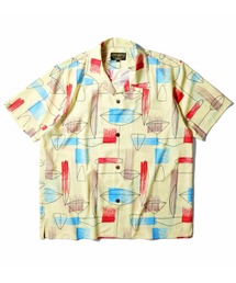 HOUSTON（ヒューストン）の「［UNIVERD72/ユニバード］DRY ALOHA SHIRT / 総柄 アソート オープンカラー アロハシャツ / 開襟シャツ【UNISEX】（シャツ/ブラウス）」