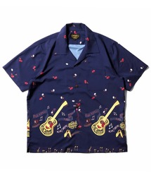 ［UNIVERD72/ユニバード］DRY ALOHA SHIRT / 総柄 アソート オープンカラー アロハシャツ / 開襟シャツ【UNISEX】
