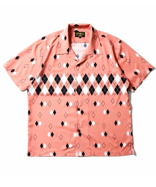 HOUSTON（ヒューストン）の「［UNIVERD72/ユニバード］DRY ALOHA SHIRT / 総柄 アソート オープンカラー アロハシャツ / 開襟シャツ【UNISEX】（シャツ/ブラウス・メンズ・ピンク/テラコッタ/ネイビー/ミント/ブラウン/パイソン/ゼブラ/ブラック系その他/サックスブルー/ブラック系その他2/ブラック/レオパード/ブラック系/ホワイト系3/ホワイト系/グリーン系2/レッド系1/ピンク系/イエロー系3/イエロー系1/サックスブルー系/ネイビー系2/グレー系/ブラック系3/ブラック系2/グリーン系/ブラック系1・M/XL/L/XXL/S）」の22枚目の写真