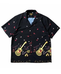 ［UNIVERD72/ユニバード］DRY ALOHA SHIRT / 総柄 アソート オープンカラー アロハシャツ / 開襟シャツ【UNISEX】