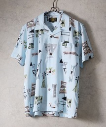 HOUSTON（ヒューストン）の「［UNIVERD72/ユニバード］DRY ALOHA SHIRT / 総柄 アソート オープンカラー アロハシャツ / 開襟シャツ【UNISEX】（シャツ/ブラウス）」