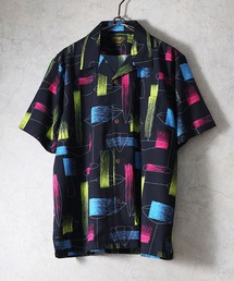 HOUSTON（ヒューストン）の「［UNIVERD72/ユニバード］DRY ALOHA SHIRT / 総柄 アソート オープンカラー アロハシャツ / 開襟シャツ【UNISEX】（シャツ/ブラウス）」