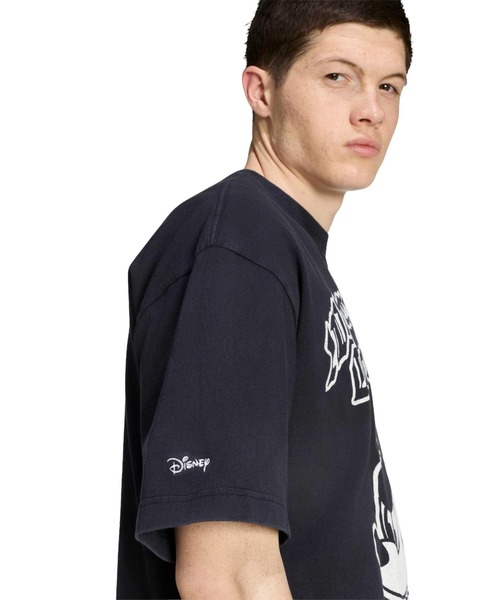 adidas(アディダス)の「adidas DISNEY MICKEY MOUSE DREAMS T-SHIRT / アディダス ディズニー ミッキーマウス ドリームズ Tシャツ(Tシャツ/カットソー・メンズ・ブラック・S/M/L/XL/XXL)」の7枚目の写真