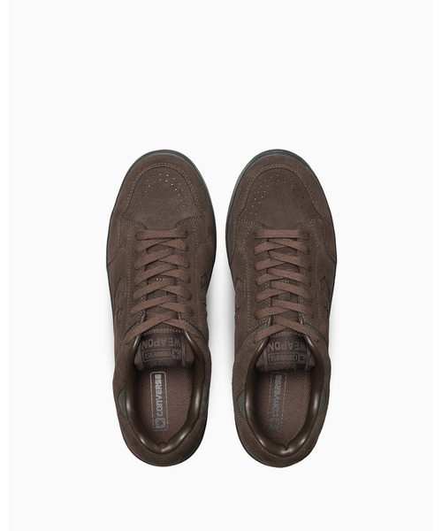 CONVERSE(コンバース)の「WEAPON SUEDE OX / ウエポン スエード OX(スニーカー・メンズ・ダークブラウン・9.5/9/8.5/8/7.5/7/6.5/6/5.5/5/11/10)」の2枚目の写真