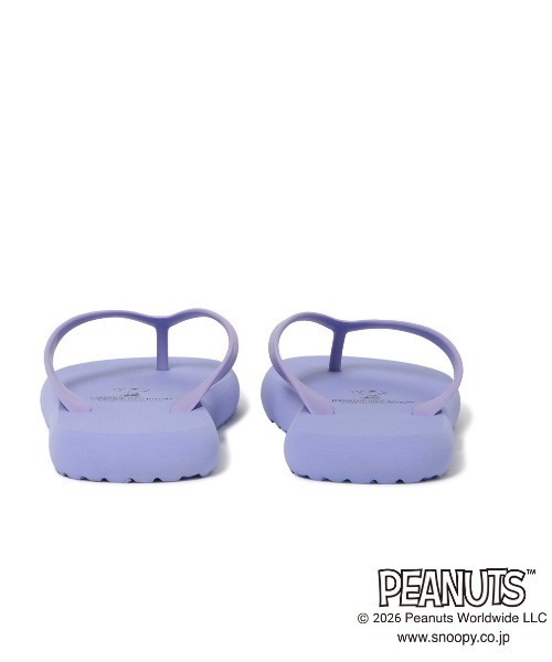 PEANUTS（ピーナッツ）の「PEANUTS ピーナッツ TRPN ビーチサンダル PU（サンダル・メンズ・パープル・18-19/20-21/22-23/24-25/26-27）」の5枚目の写真