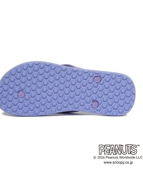 PEANUTS（ピーナッツ）の「PEANUTS ピーナッツ TRPN ビーチサンダル PU（サンダル・メンズ・パープル・18-19/20-21/22-23/24-25/26-27）」の6枚目の写真
