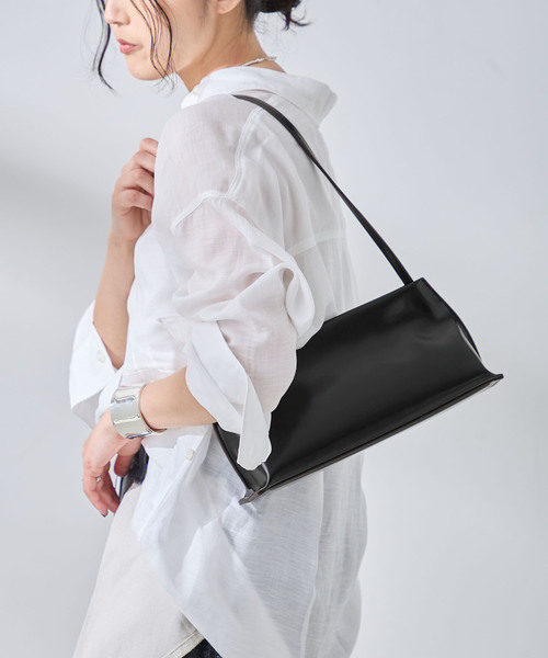 &MyuQ(アンドミューク)の「&MyuQ/アンドミューク "SAL" バッグ(ショルダーバッグ・レディース・ブラウン/ブラック・FREE)」の6枚目の写真