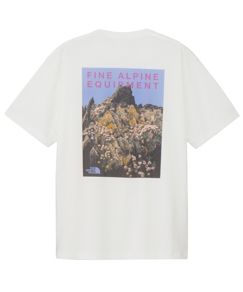 THE NORTH FACE(ザノースフェイス)の「ザ ノース フェイス THE NORTH FACE S/S Mountain Flower Tee ショートスリーブマウンテンフラワーティー(Tシャツ/カットソー・メンズ・グレー/ブラック/ホワイト・M/S/L/XL)」の2枚目の写真