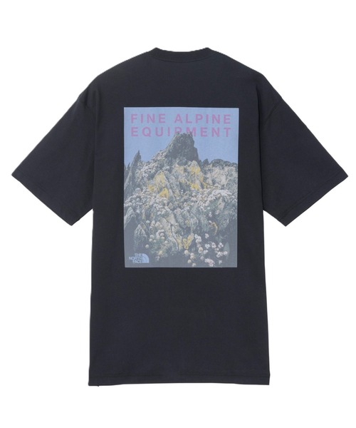 THE NORTH FACE(ザノースフェイス)の「ザ ノース フェイス THE NORTH FACE S/S Mountain Flower Tee ショートスリーブマウンテンフラワーティー(Tシャツ/カットソー・メンズ・グレー/ブラック/ホワイト・M/S/L/XL)」の1枚目の写真