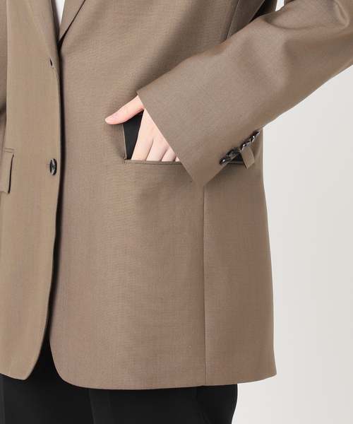 VERMEIL par iena(ヴェルメイユパーイエナ)の「《追加》TAILORED ジャケット(テーラードジャケット・レディース・カーキ・40/38/36)」の12枚目の写真