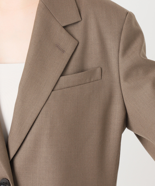 VERMEIL par iena(ヴェルメイユパーイエナ)の「《追加》TAILORED ジャケット(テーラードジャケット・レディース・カーキ・40/38/36)」の13枚目の写真