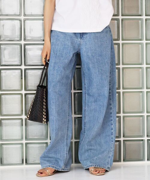 le.coeur blanc(ルクールブラン)の「Healthy denim Beets(デニムパンツ・レディース・サックスブルー/ブルー・38/36)」の12枚目の写真