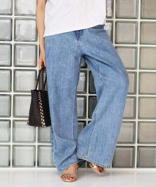 le.coeur blanc(ルクールブラン)の「Healthy denim Beets(デニムパンツ・レディース・サックスブルー/ブルー・38/36)」の13枚目の写真