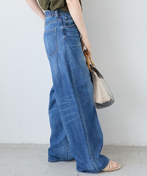le.coeur blanc(ルクールブラン)の「Healthy denim Beets(デニムパンツ・レディース・サックスブルー/ブルー・38/36)」の11枚目の写真