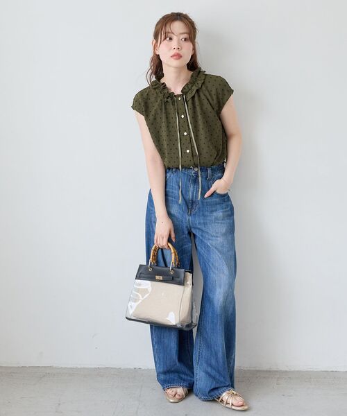 le.coeur blanc(ルクールブラン)の「Healthy denim Beets(デニムパンツ・レディース・サックスブルー/ブルー・38/36)」の14枚目の写真