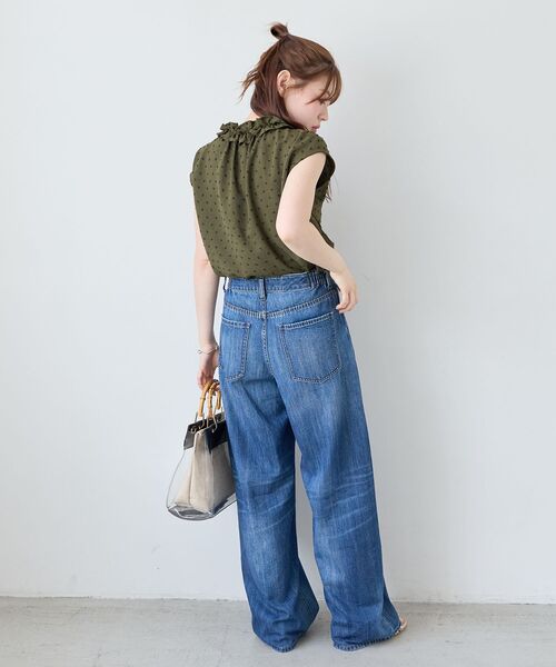 le.coeur blanc(ルクールブラン)の「Healthy denim Beets(デニムパンツ・レディース・サックスブルー/ブルー・38/36)」の16枚目の写真