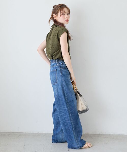 le.coeur blanc(ルクールブラン)の「Healthy denim Beets(デニムパンツ・レディース・サックスブルー/ブルー・38/36)」の17枚目の写真