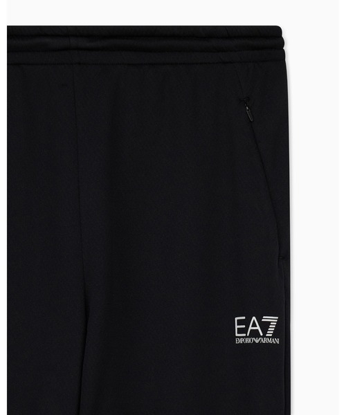 EMPORIO ARMANI EA7（エンポリオアルマーニイーエーセブン）の「【エンポリオ アルマーニ EA7】スリムフィット ジャージー トラックパンツ Vigor7（スウェットパンツ・メンズ・ブラック・X-SMALL/X-LARGE/SMALL/MEDIUM/LARGE）」の6枚目の写真
