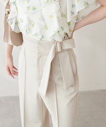 予約商品】パンツ（ホワイト/白色系・リボン）ファッション通販 - ZOZOTOWN