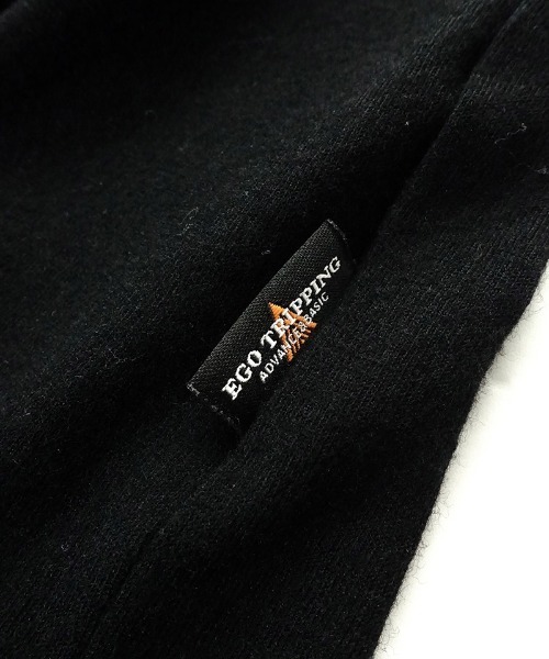 EGO TRIPPING(エゴトリッピング)の「mlt5777-WASHABLE WOOL TEE ウールTシャツ(666755)(Tシャツ/カットソー・メンズ・チャコール/ブラック/ライトグレー・46/48)」の8枚目の写真