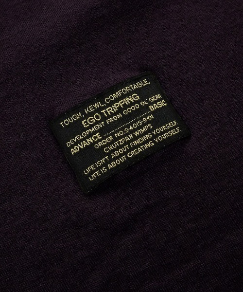 EGO TRIPPING(エゴトリッピング)の「mlt5777-WASHABLE WOOL TEE ウールTシャツ(666755)(Tシャツ/カットソー・メンズ・チャコール/ブラック/ライトグレー・46/48)」の5枚目の写真