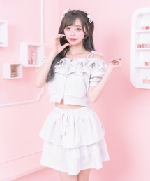 LAFARY（ラファリー）の「オフショルスウェットセットアップ（セットアップ）」
