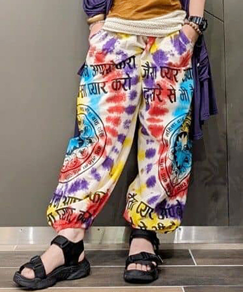 チャイハネ(チャイハネ)の「【チャイハネ】スタダイMEN'Sパンツ(その他パンツ・メンズ・ブルー/カラフル・FREE)」の5枚目の写真