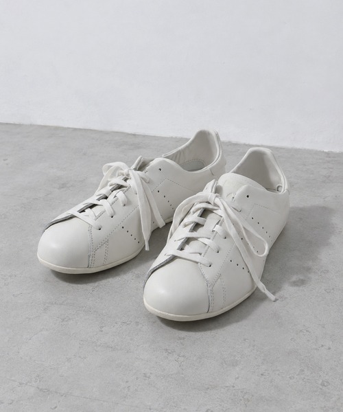 adidas Originals(アディダスオリジナルス)の「【adidas Originals/アディダスオリジナルス】STAN SMITH LO PRO W(スタンスミス ロープロ JR5700)(スニーカー・レディース・ホワイト・23.5cm/24.5cm/24.0cm)」の1枚目の写真