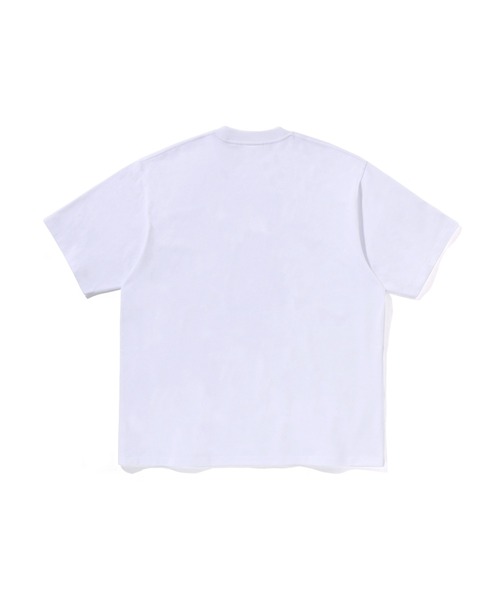 A BATHING APE(アベイシングエイプ)の「SPRAY PRINT BY BATHING APE RELAXED FIT TEE(Tシャツ/カットソー・メンズ・ホワイト/ライトグリーン/ネイビー/ブラック・LARGE/SMALL/X-LARGE/MEDIUM/XX-LARGE)」の5枚目の写真