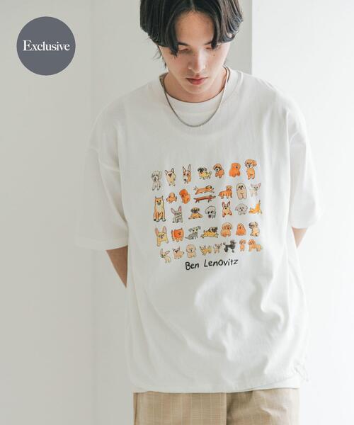 SENSE OF PLACE by URBAN RESEARCH(センスオブプレイスバイアーバンリサーチ)の「『別注』Ben Lenovitz×SENSE OF PLACE SHORT-SLEEVE T-SHIRTS(Tシャツ/カットソー・メンズ・その他2/その他3/その他1・MEDIUM/LARGE)」の2枚目の写真