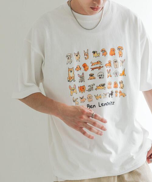 SENSE OF PLACE by URBAN RESEARCH(センスオブプレイスバイアーバンリサーチ)の「『別注』Ben Lenovitz×SENSE OF PLACE SHORT-SLEEVE T-SHIRTS(Tシャツ/カットソー・メンズ・その他2/その他3/その他1・MEDIUM/LARGE)」の4枚目の写真