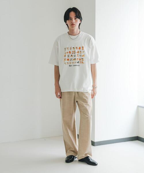 SENSE OF PLACE by URBAN RESEARCH(センスオブプレイスバイアーバンリサーチ)の「『別注』Ben Lenovitz×SENSE OF PLACE SHORT-SLEEVE T-SHIRTS(Tシャツ/カットソー・メンズ・その他2/その他3/その他1・MEDIUM/LARGE)」の9枚目の写真