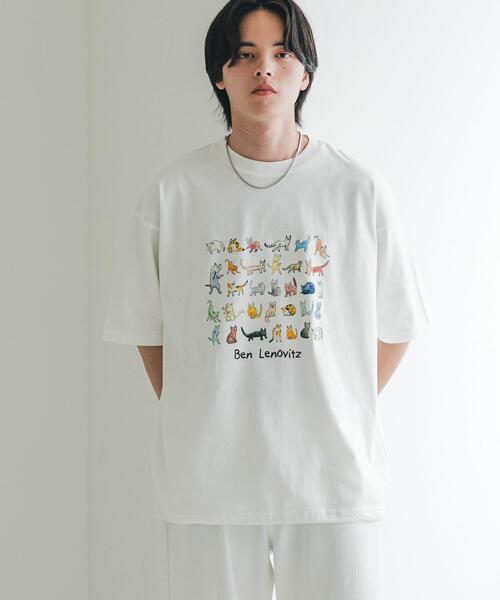 SENSE OF PLACE by URBAN RESEARCH(センスオブプレイスバイアーバンリサーチ)の「『別注』Ben Lenovitz×SENSE OF PLACE SHORT-SLEEVE T-SHIRTS(Tシャツ/カットソー・メンズ・その他2/その他3/その他1・MEDIUM/LARGE)」の19枚目の写真