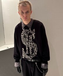 Sourcream（サワークリーム）の「【26AW LOOK掲載品番】【Sourcream】$ロゴファースウェット（スウェット）」
