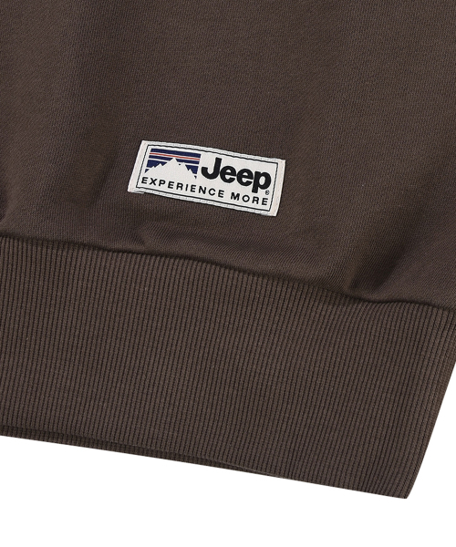 JEEP（ジープ）の「[360g] M-ロゴ ハーフジップ スウェット (JR5TSU838DB)（スウェット・レディース・その他・SMALL/MEDIUM/LARGE/X-LARGE/2XL）」の7枚目の写真
