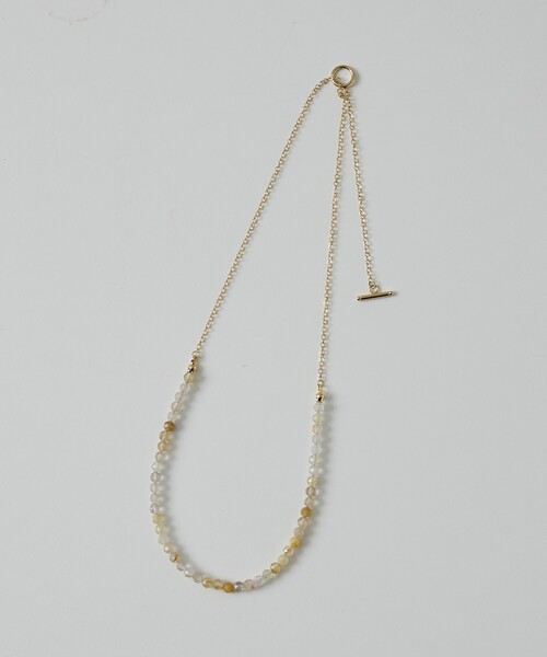 collex(コレックス)の「【Ljud/ユード】天然石ハーフプリズムネックレス(ネックレス・レディース・ゴールド/シルバー・フリー)」の12枚目の写真